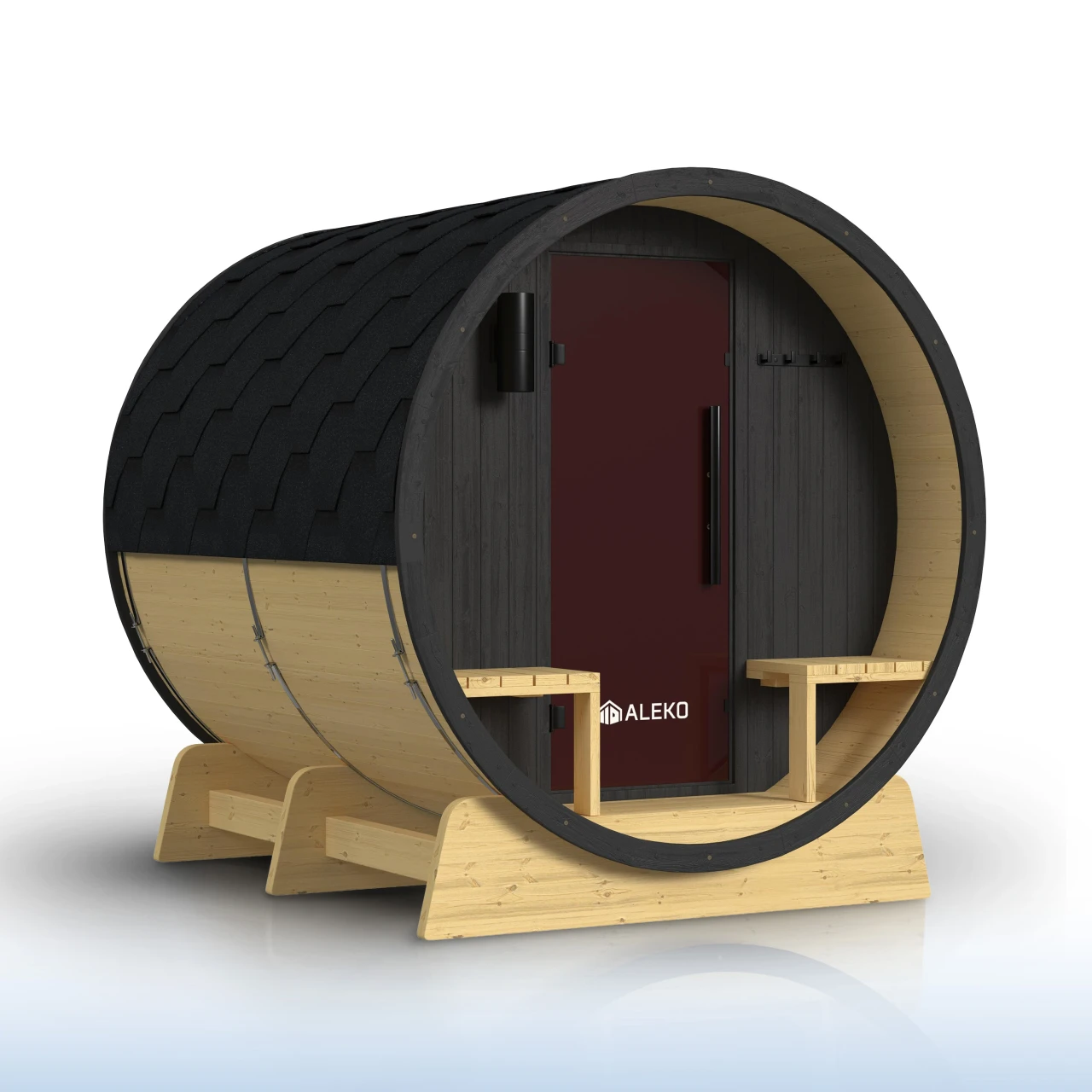 Anémona barrel sauna 2