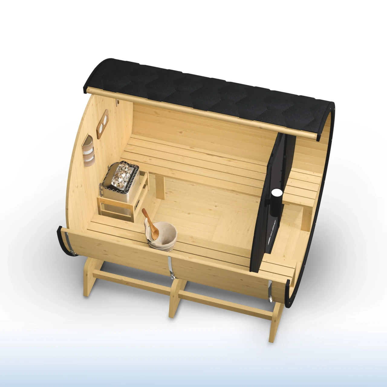 Anémona barrel sauna 8