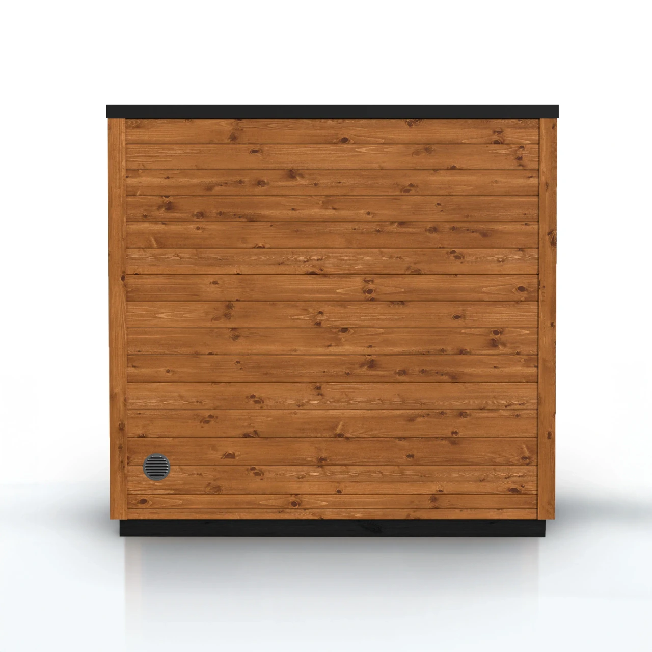 Aris sauna rear view