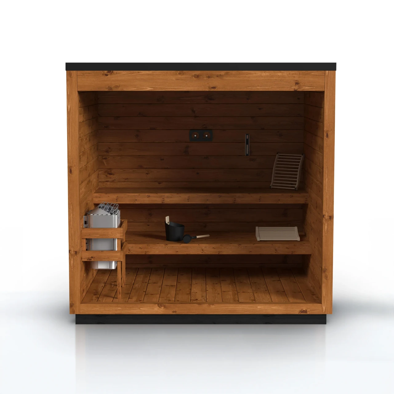 Aris sauna interior