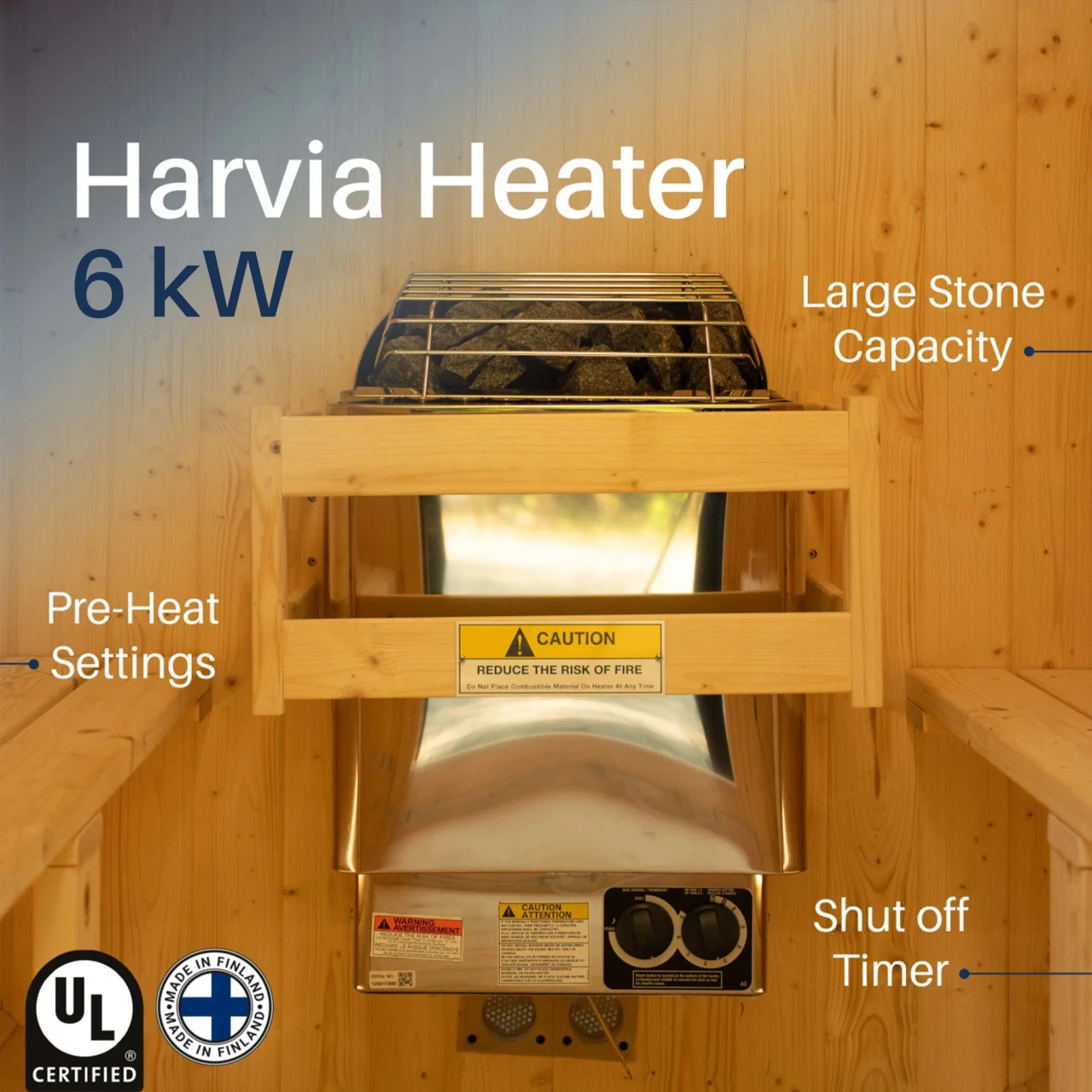 Arnica Harvia heater