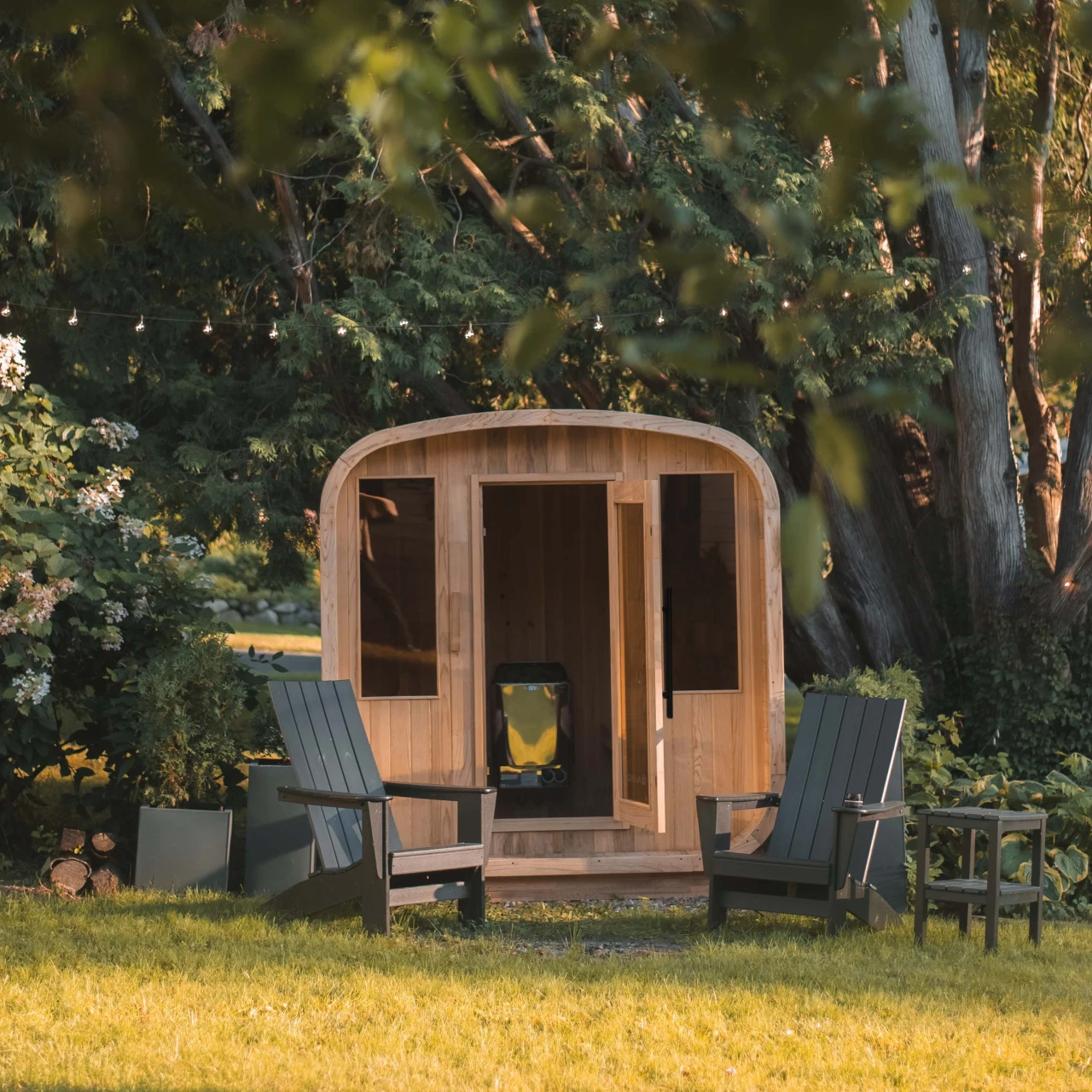 Arnica sauna exterior