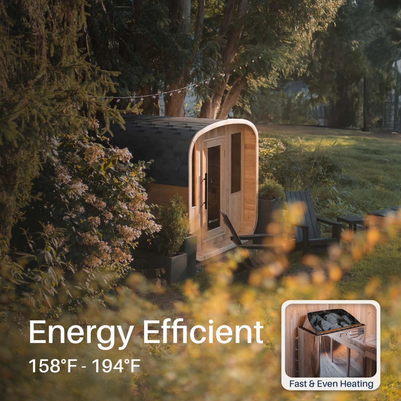Arnica sauna view