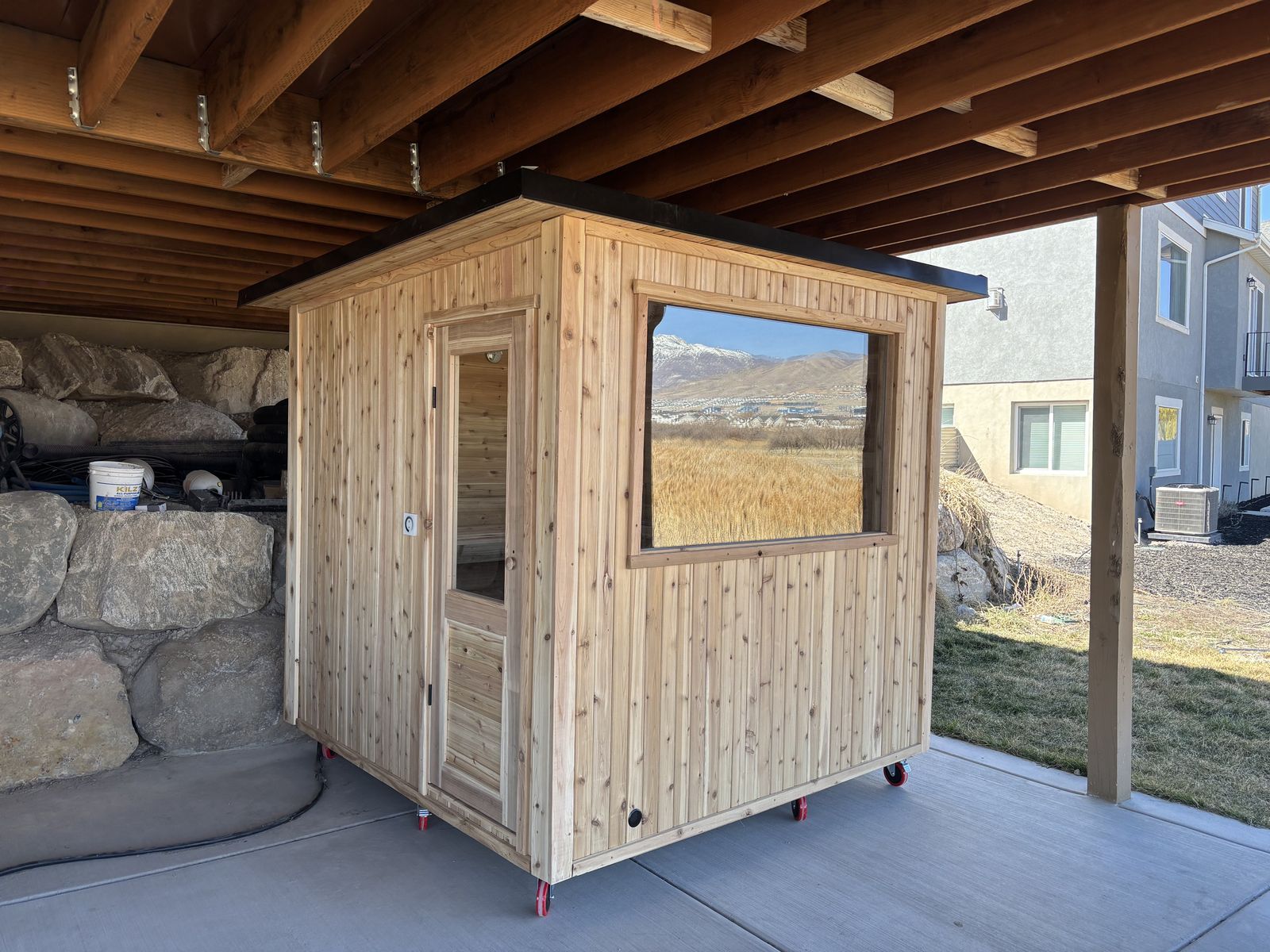 Cedar Built Bear Lake Sauna