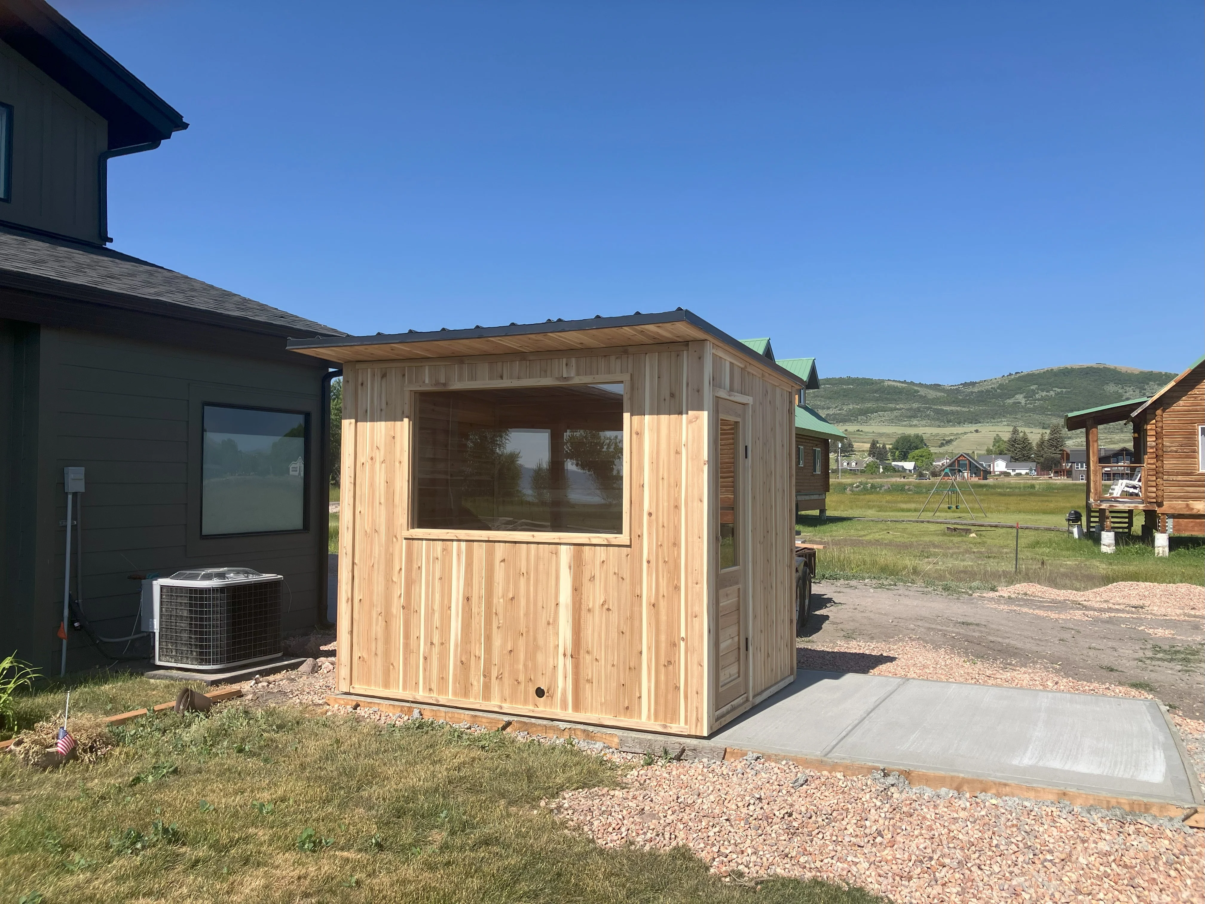Cedar Built Bear Lake Sauna