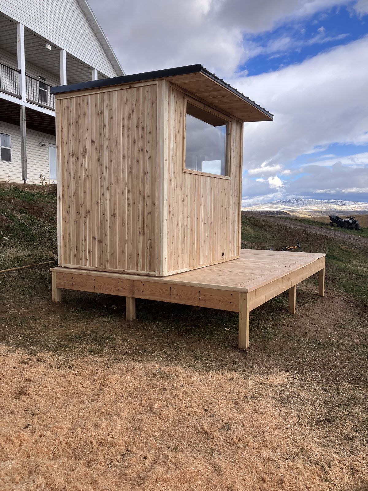 Cedar Built Bear Lake Sauna