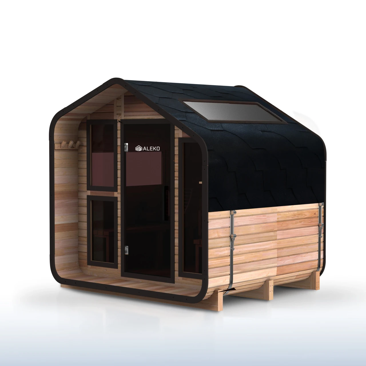 Bluet sauna front view