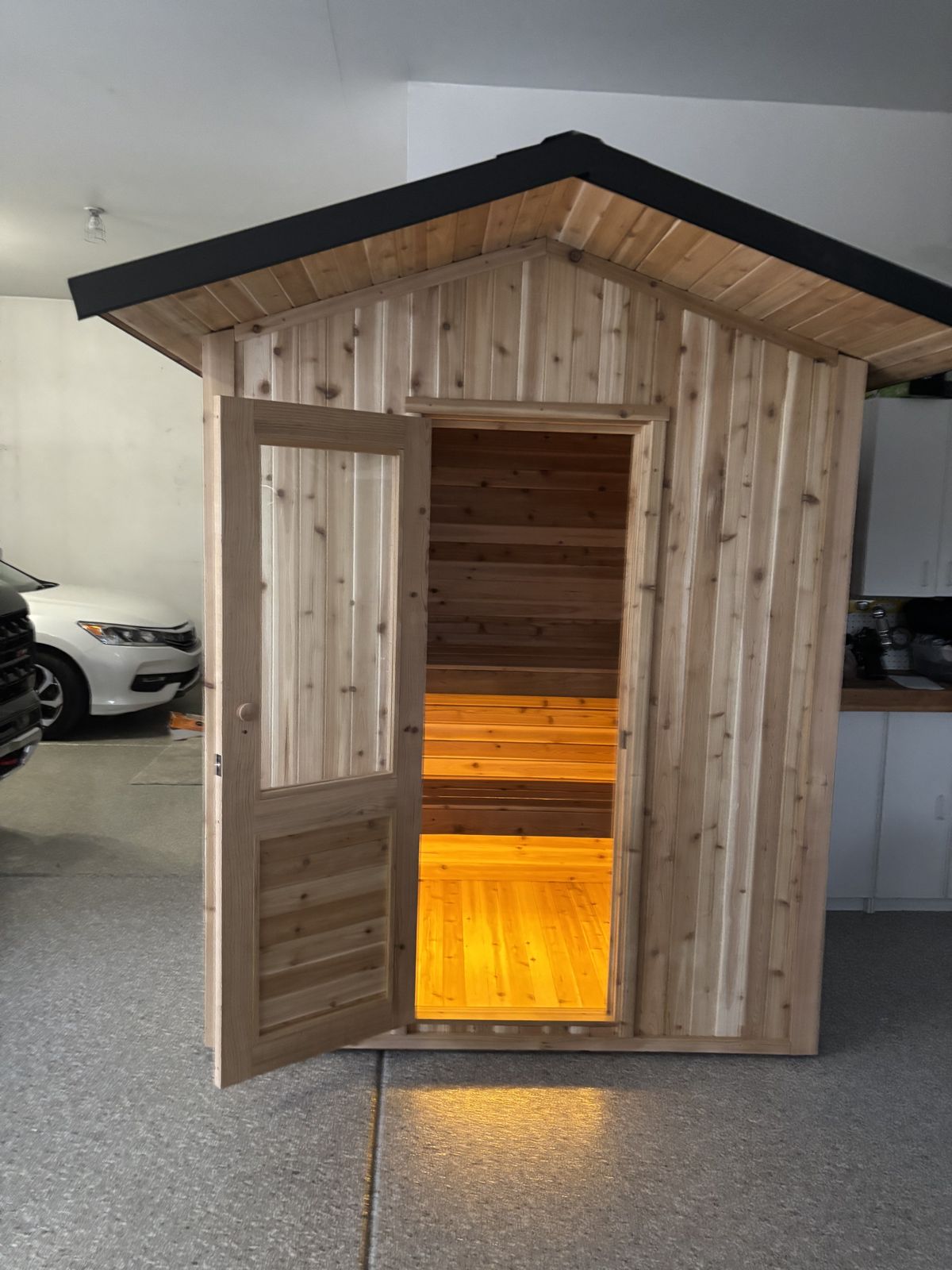 Cedar Built Cabin Sauna
