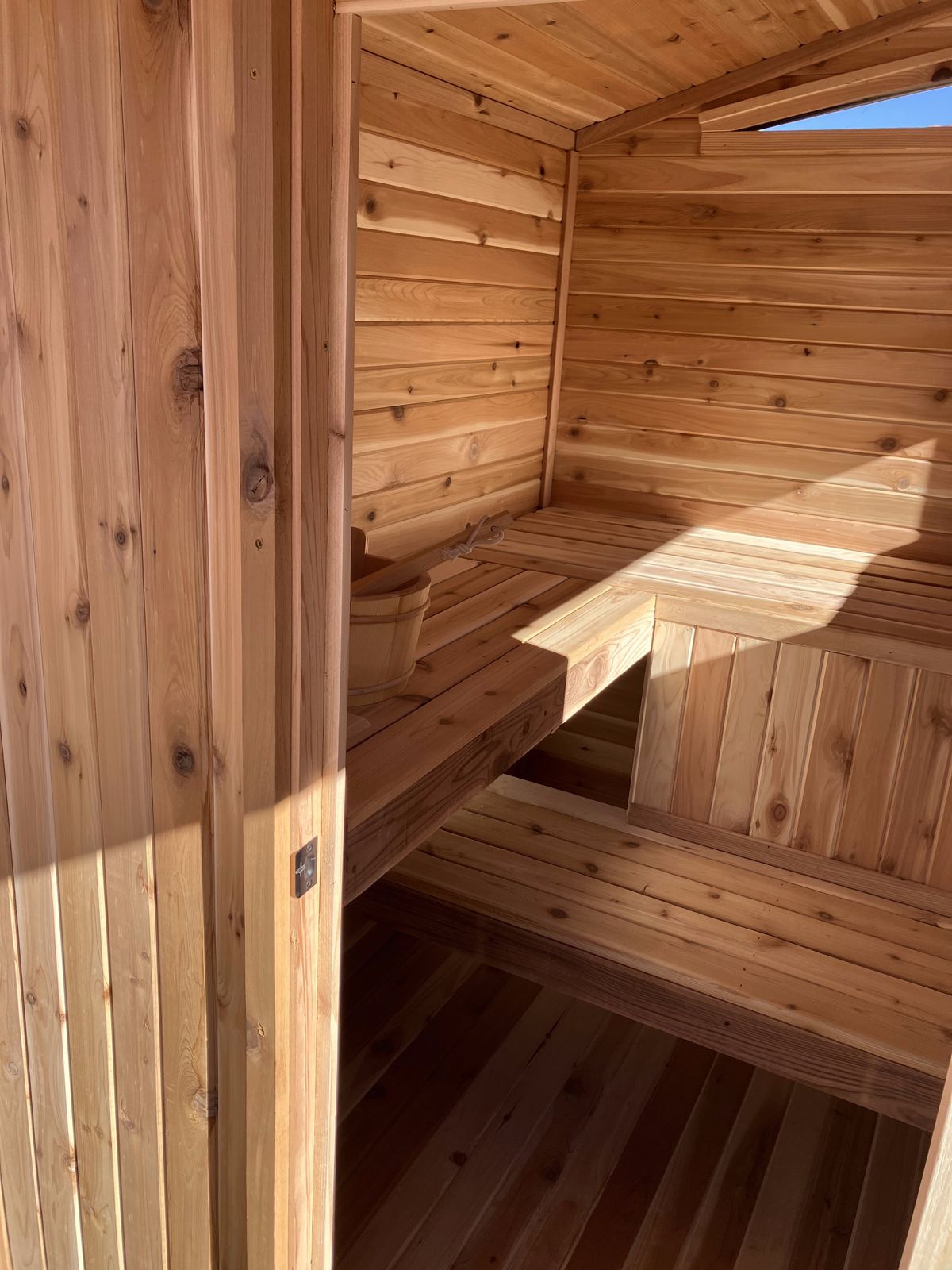Cedar Built Cabin Sauna