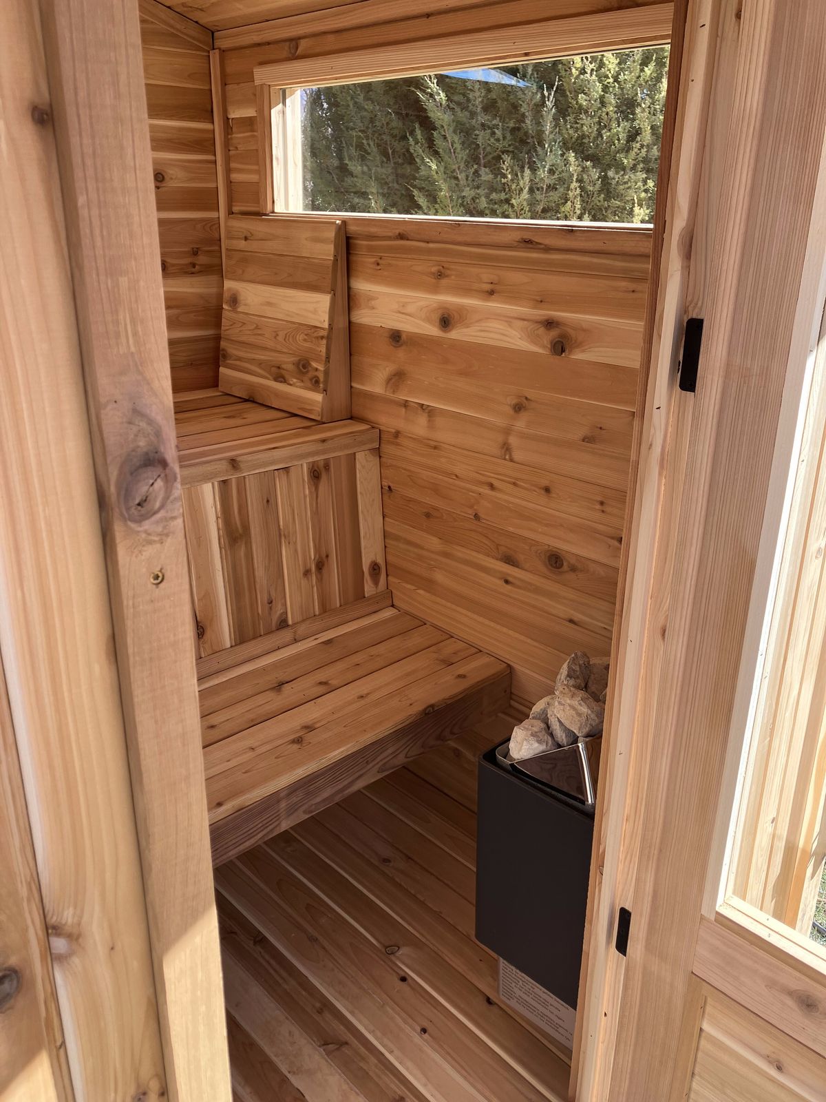 Cedar Built Cabin Sauna