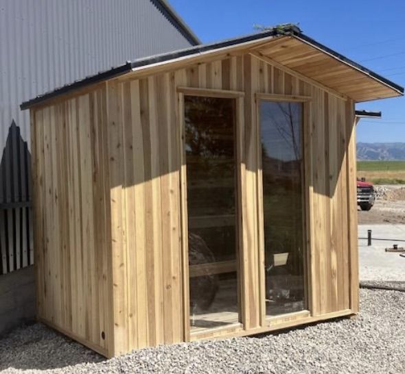 Cedar Built Cabin Sauna