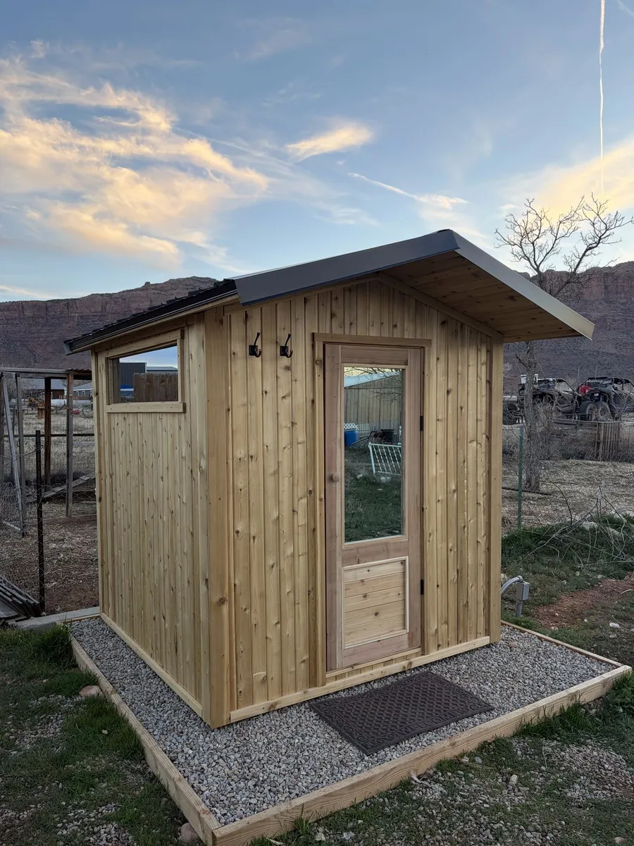 Cedar Built Cabin Sauna