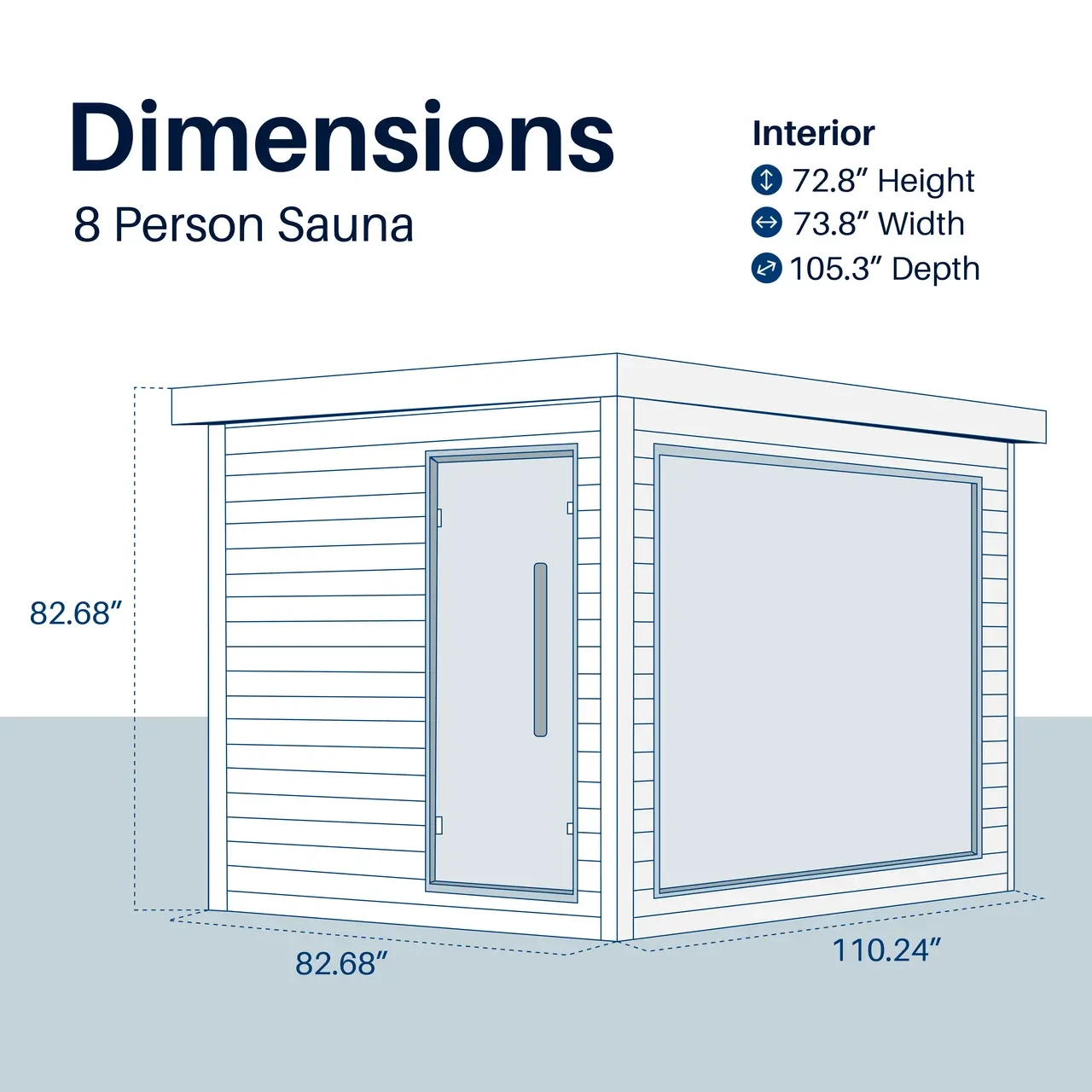 Camellia exterior dimensions