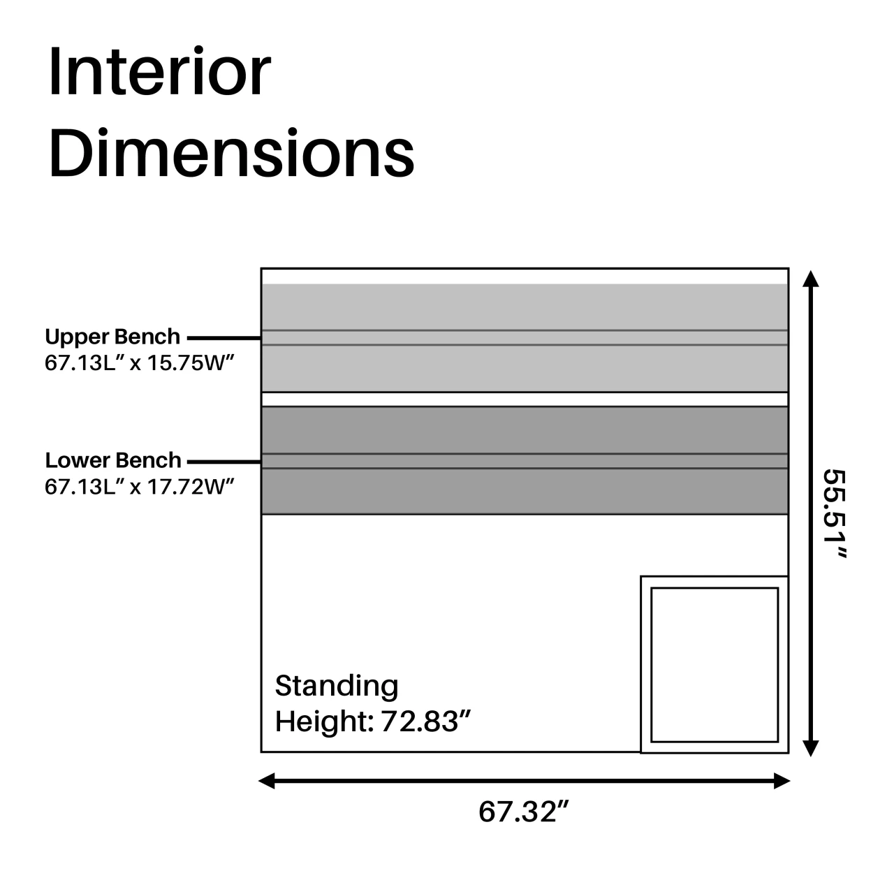 Fiesta interior dimensions