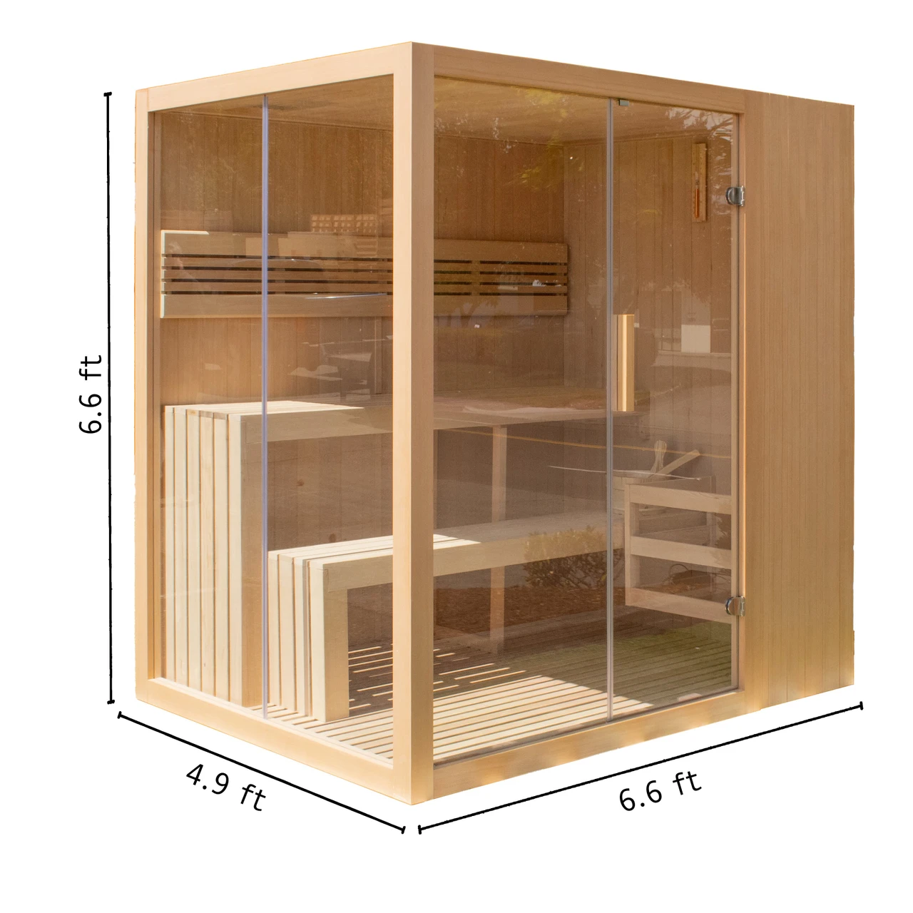 Hemlock indoor sauna 5