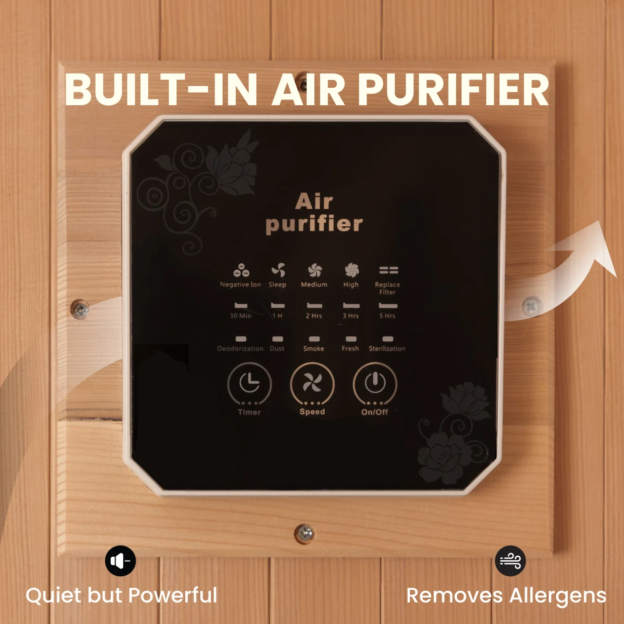 Hemlock infrared sauna 4