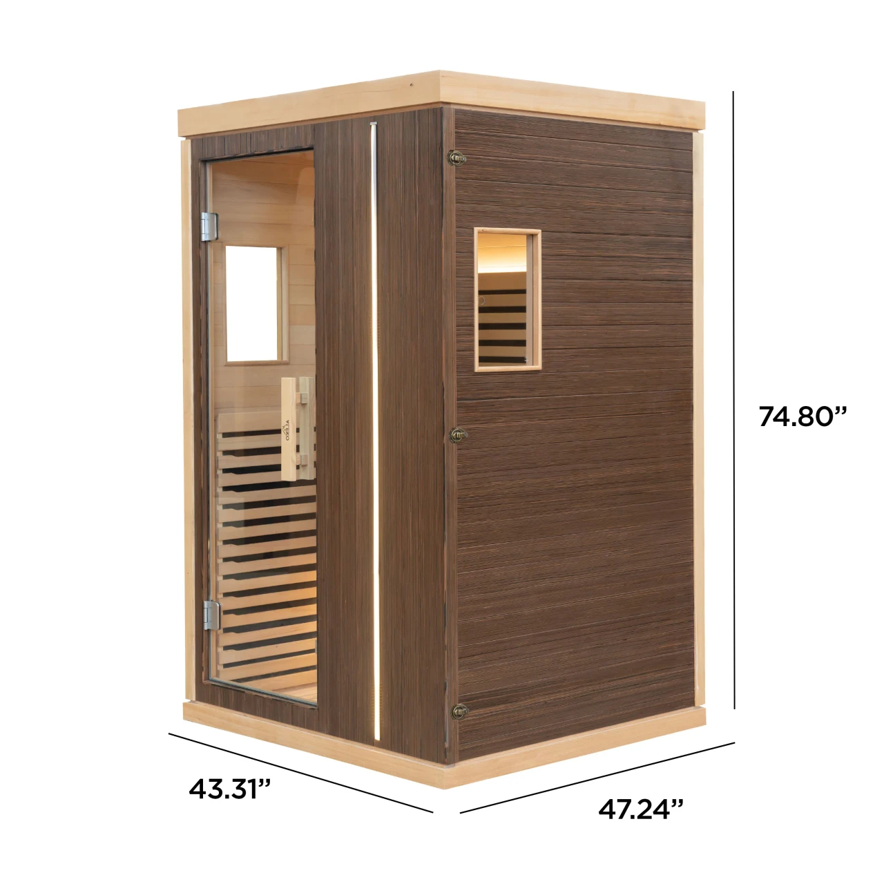 Hemlock infrared sauna 7