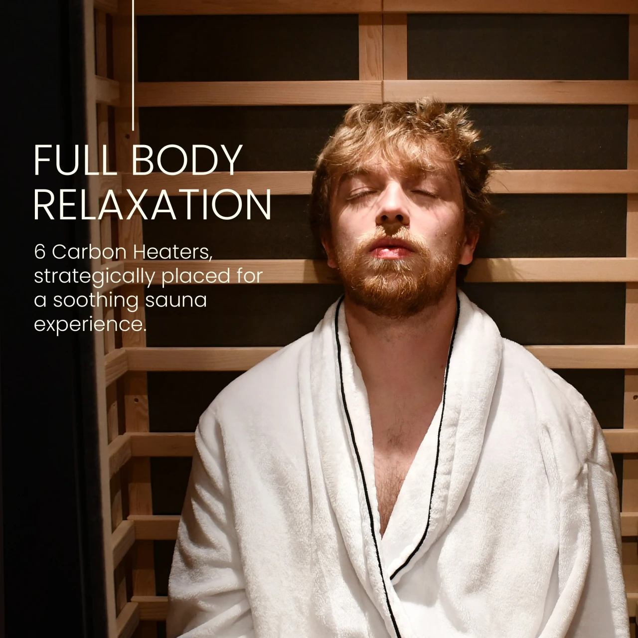 Oasis infrared sauna 3