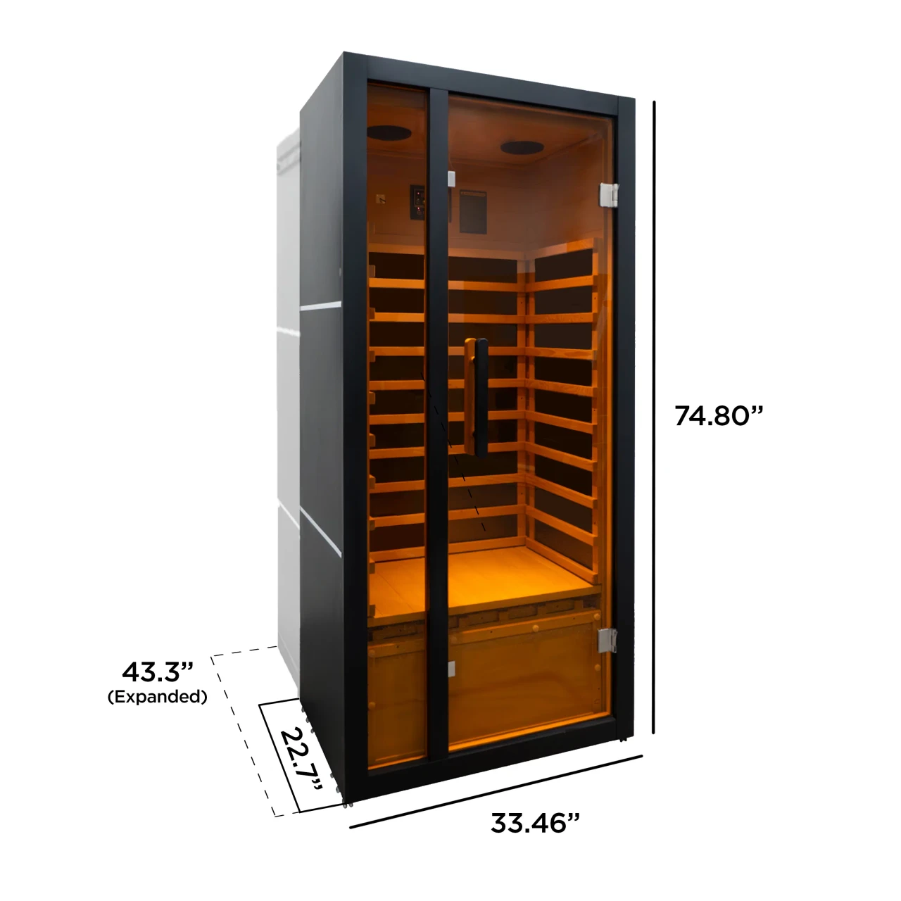 Oasis infrared sauna 8