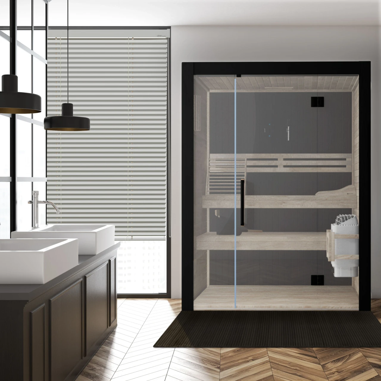 Orchid indoor sauna 1