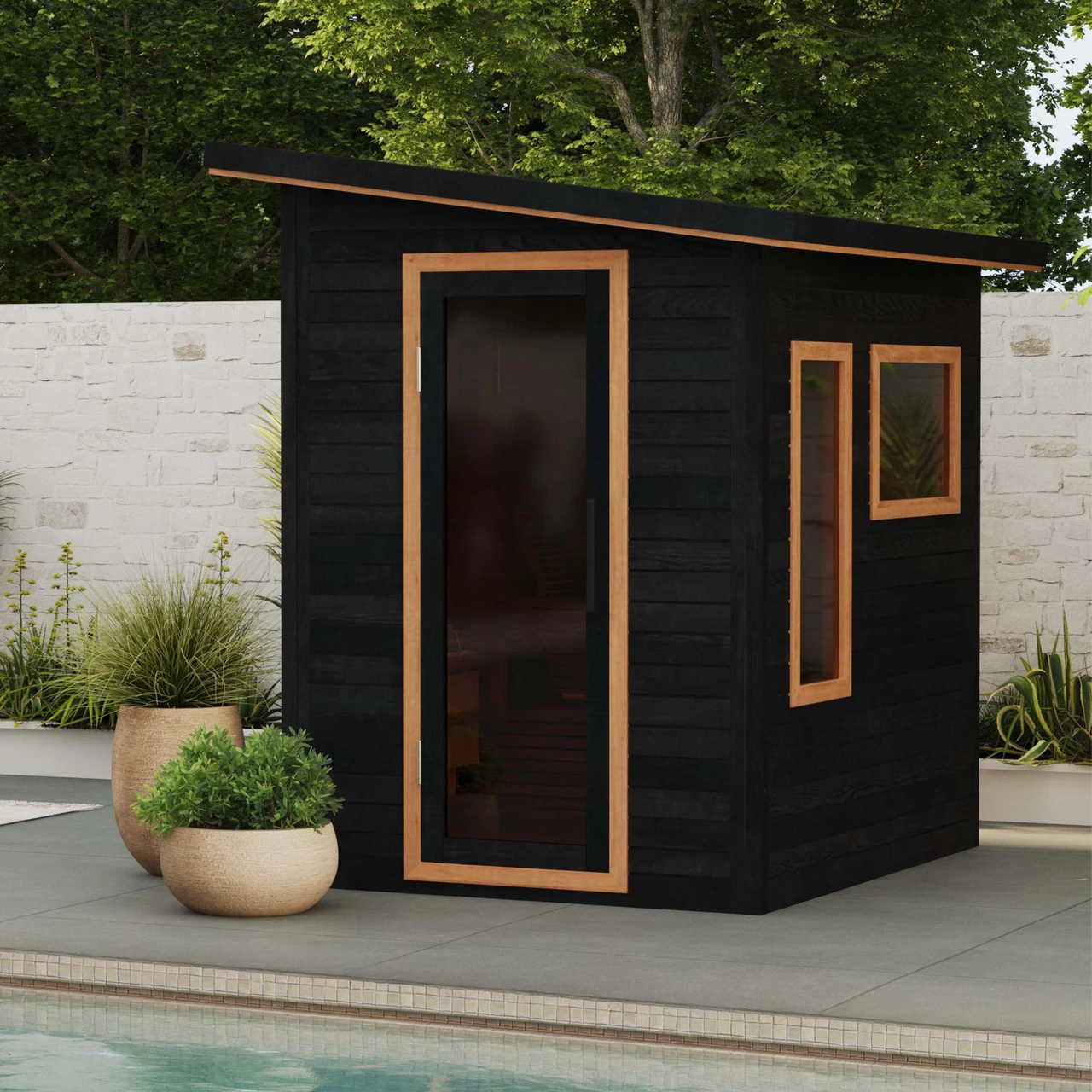 Selenia outdoor sauna lifestyle