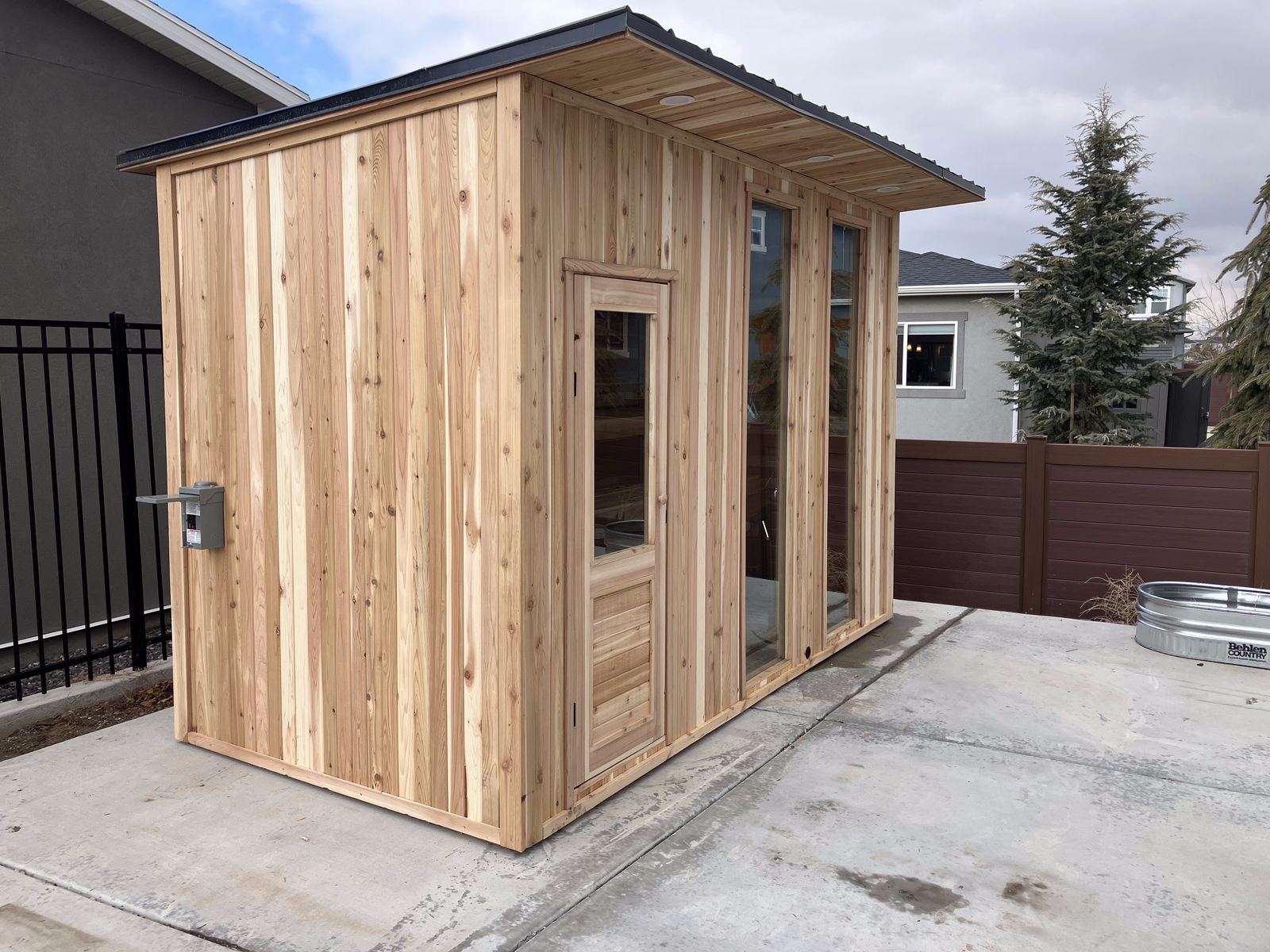 Cedar Built Vineyard Sauna