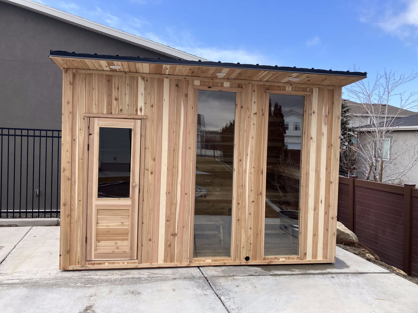 Cedar Built Vineyard Sauna
