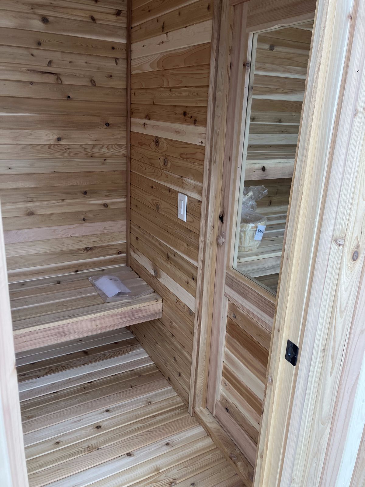 Cedar Built Vineyard Sauna