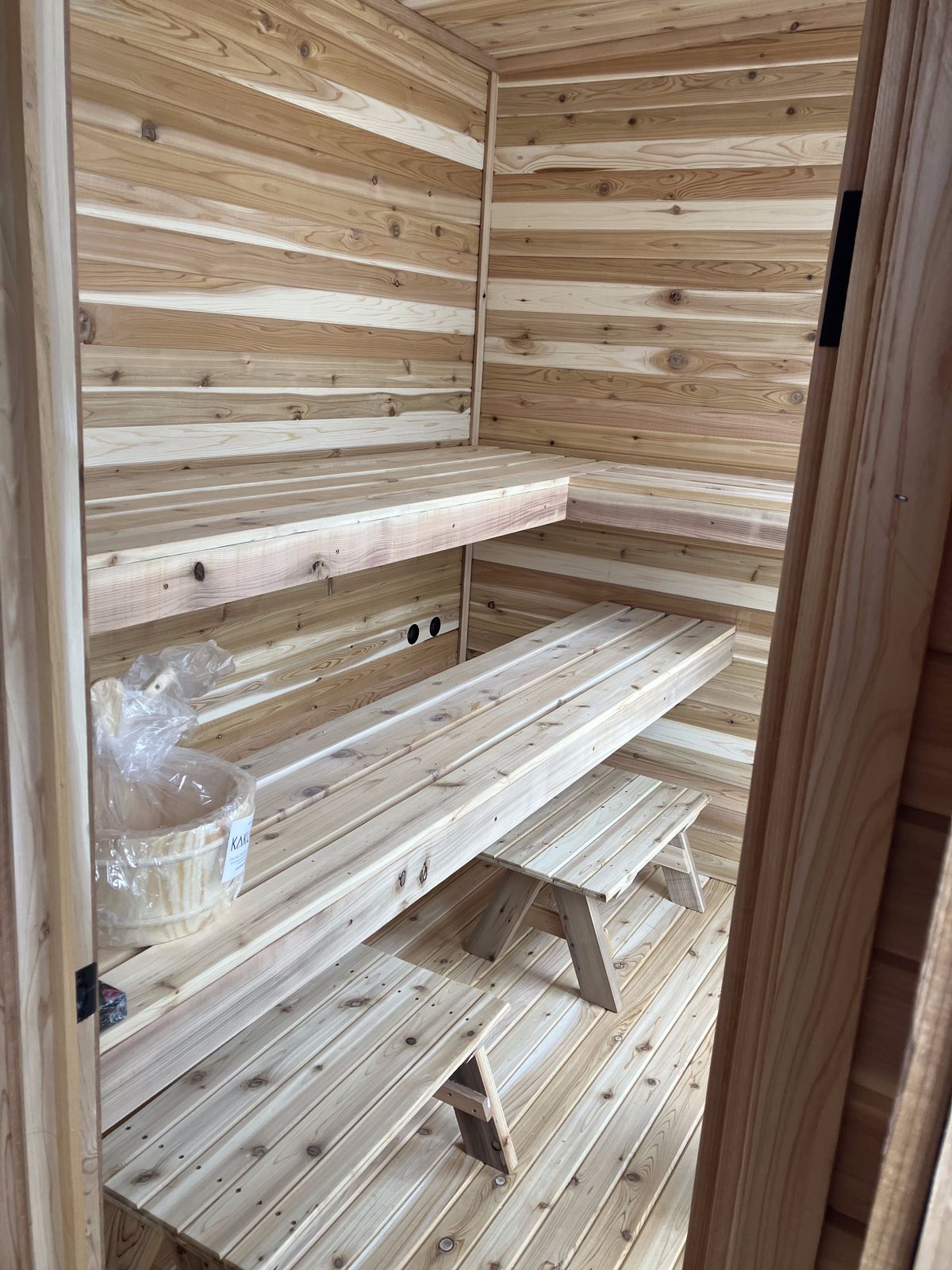 Cedar Built Vineyard Sauna