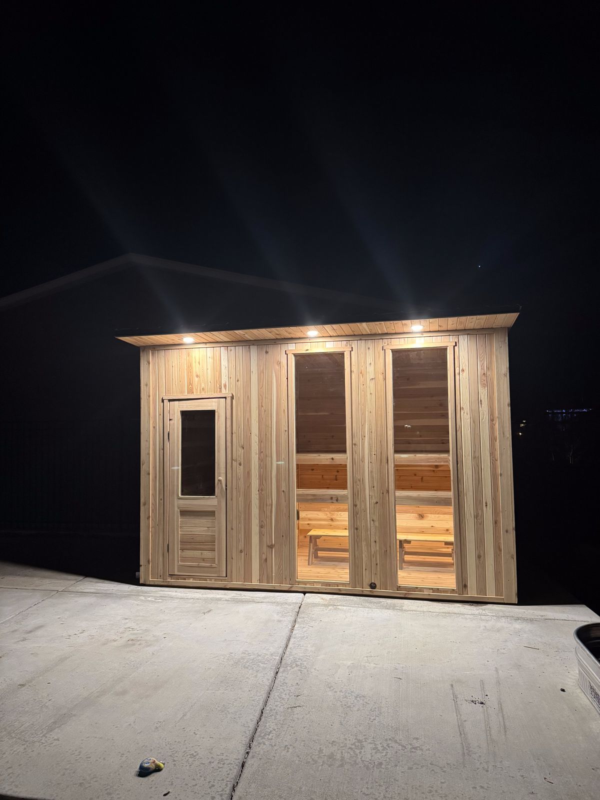 Cedar Built Vineyard Sauna