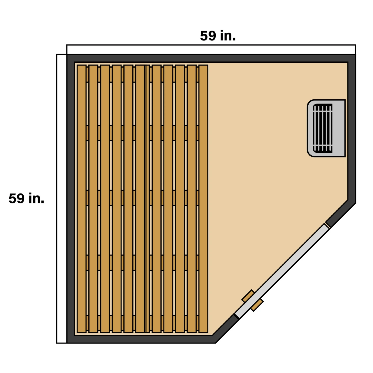 Viola indoor sauna 6